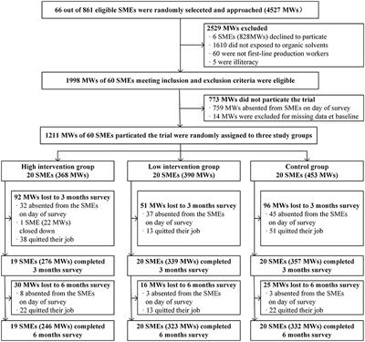 Implementation Evaluation of a Cluster Randomized Controlled Trial to Promote the Use of Respiratory Protective Equipment Among Migrant Workers Exposed to Organic Solvents in Small and Medium-Sized Enterprises